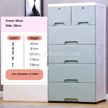 Plastic Baby Drawer Cabinet Home Multifunctional Drawers